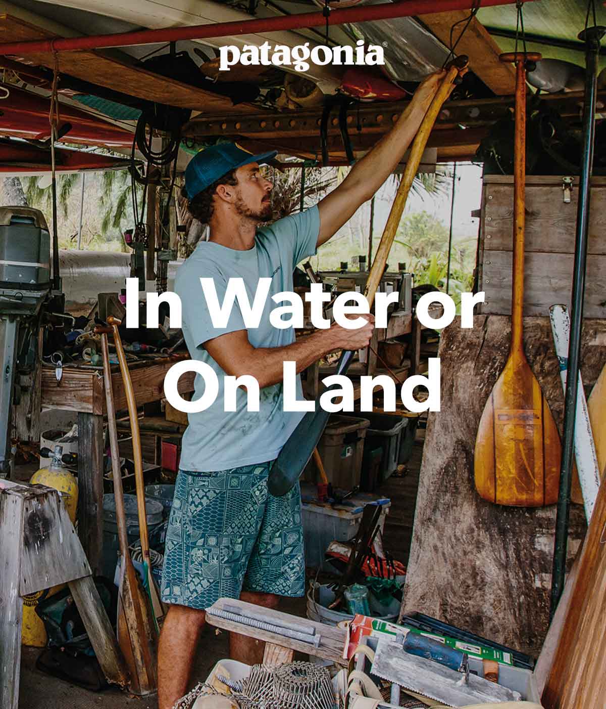 Patagonia Hybrid boardshorts Milled