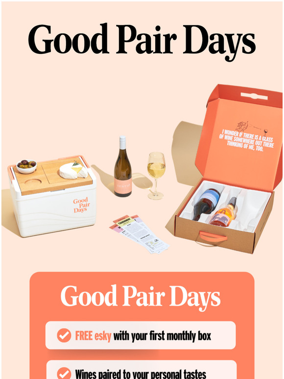 Good Pair Days Your free gift is waiting! Milled