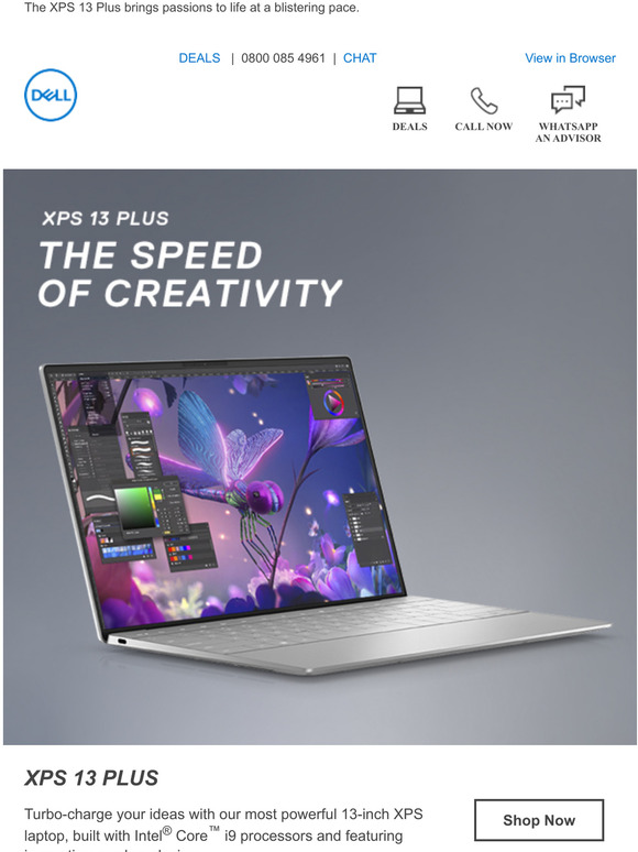 Dell (Main Account) Our most powerful 13inch XPS laptop has arrived