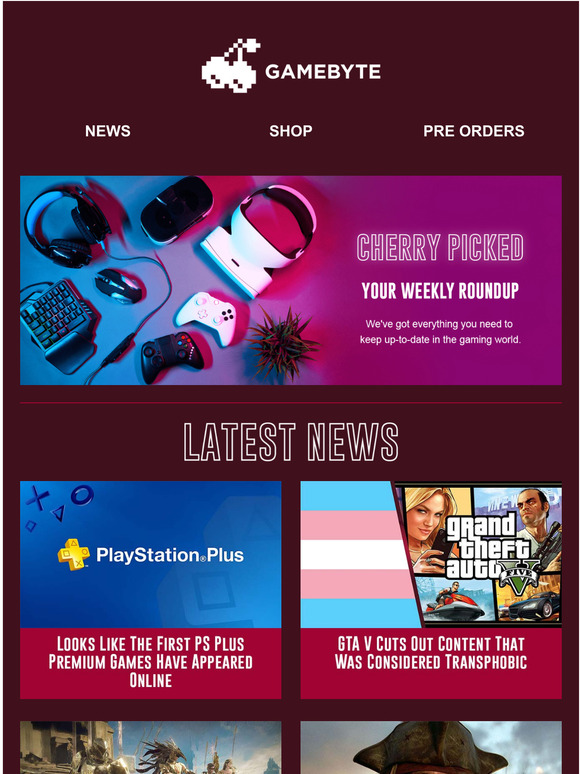 Your weekly gaming round-up