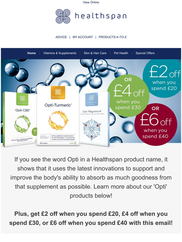 Optimised formulations for maximum absorption