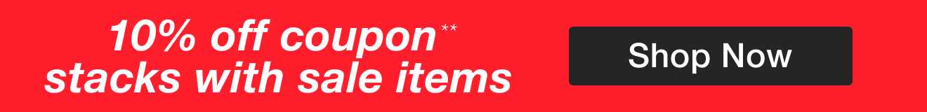 10% off Stackable