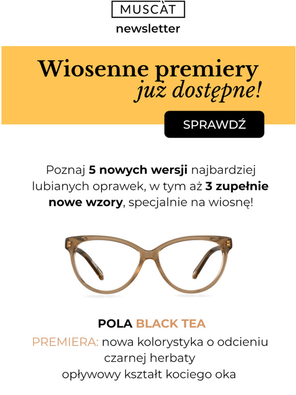  NOWO: wiosenne wzory nadeszy!