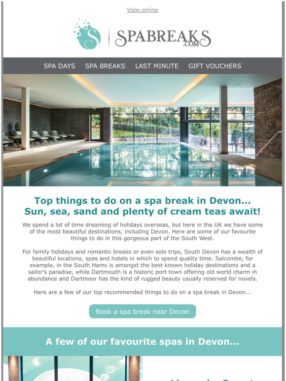 Discover Devon! Our top things to do on a spa break in