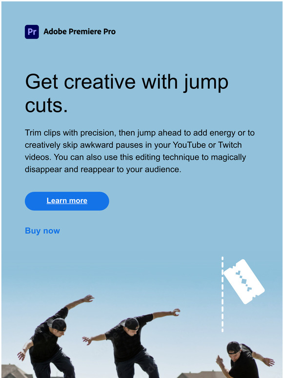 Adobe How to use jump cuts Milled