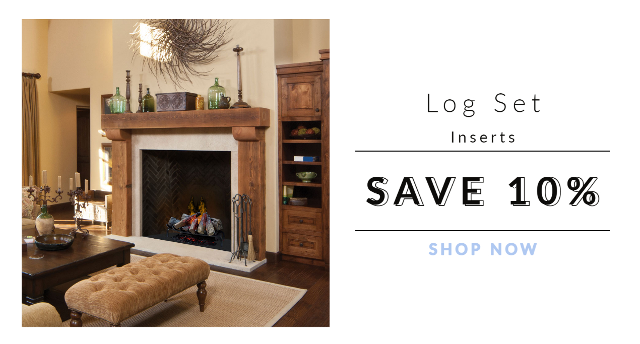 Electric Fireplace Log