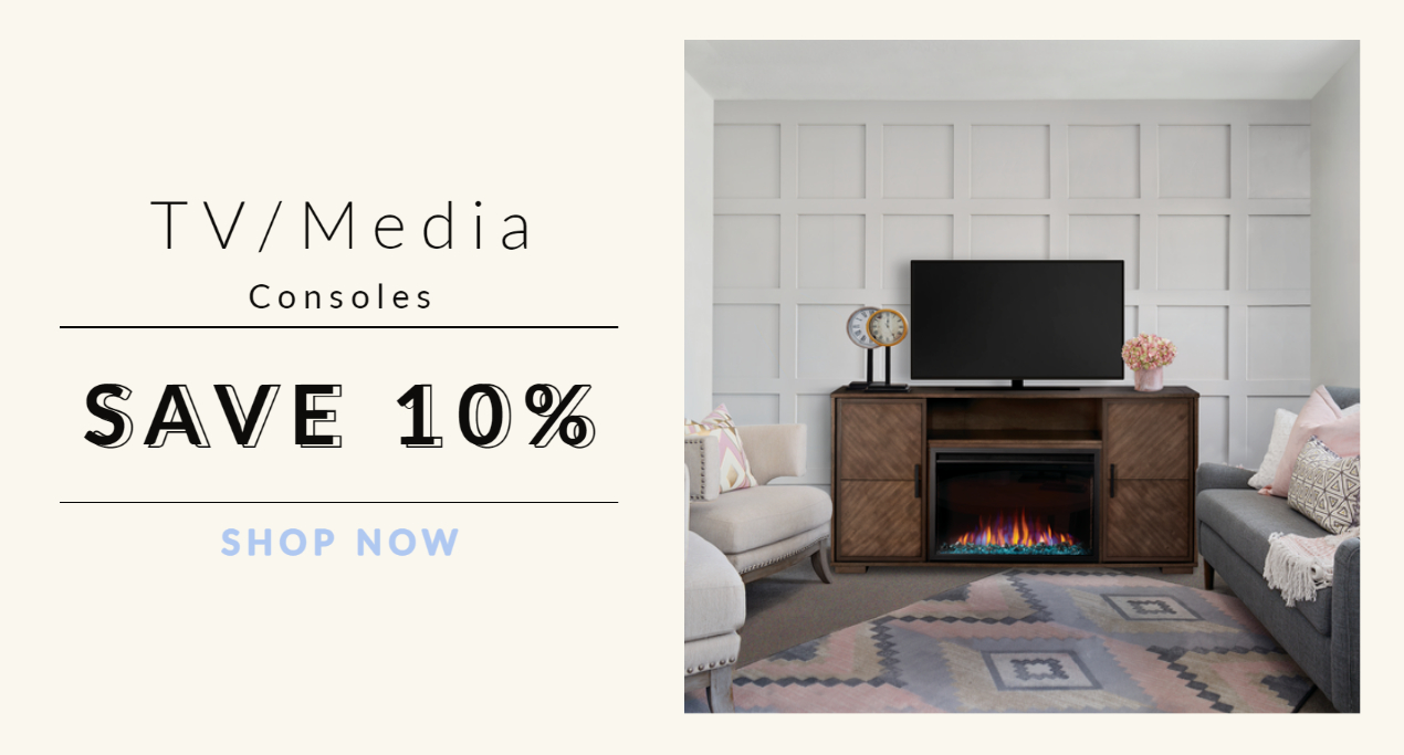 Electric Fireplace TV/Media Console