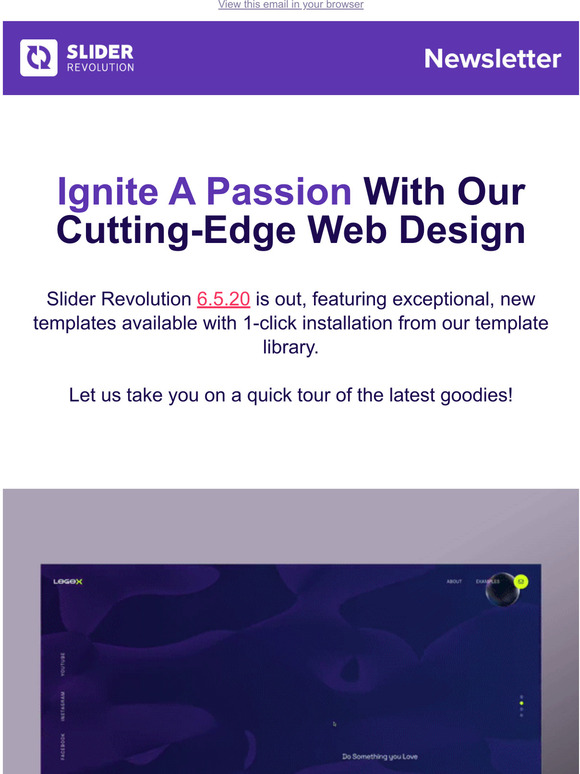 Ignite a passion with your enhanced website!