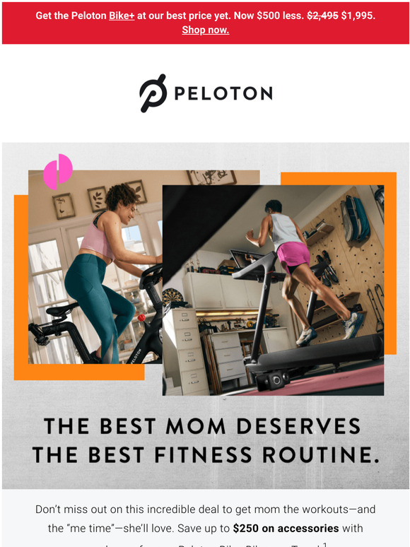 Peloton Tread Our Mothers Day Sale starts now! Milled