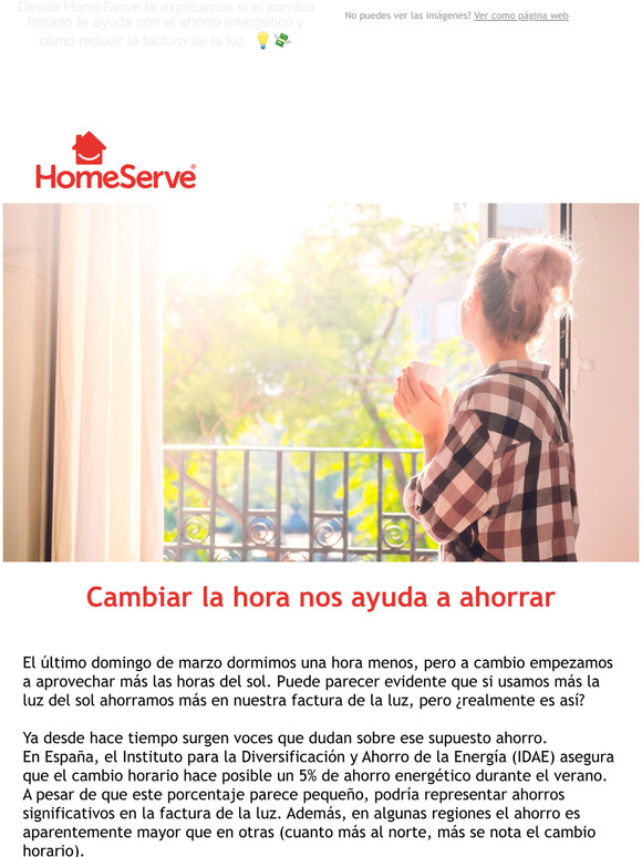 El cambio horario ahorra luz?