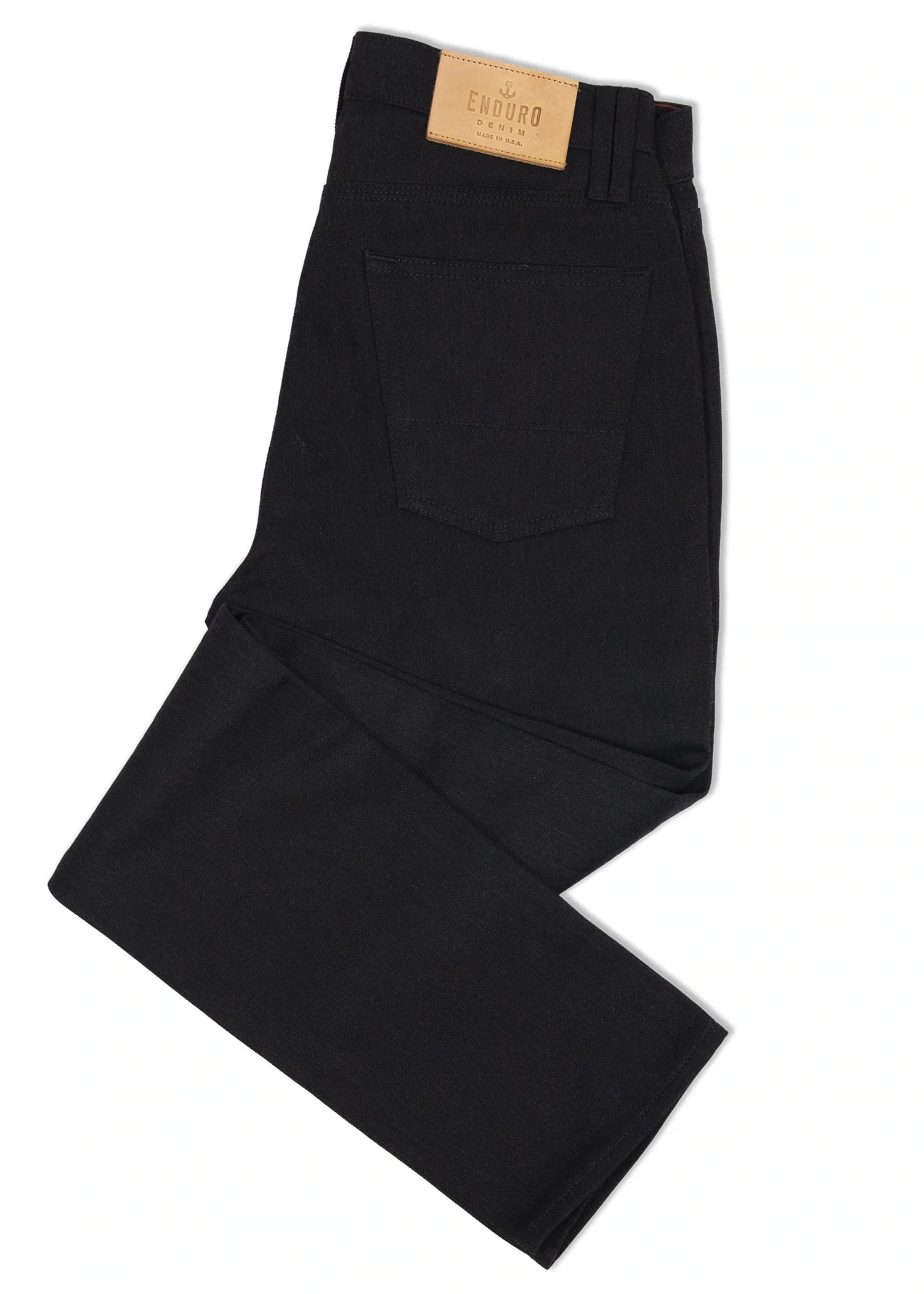 Enduro Denim Jeans in Black - 34