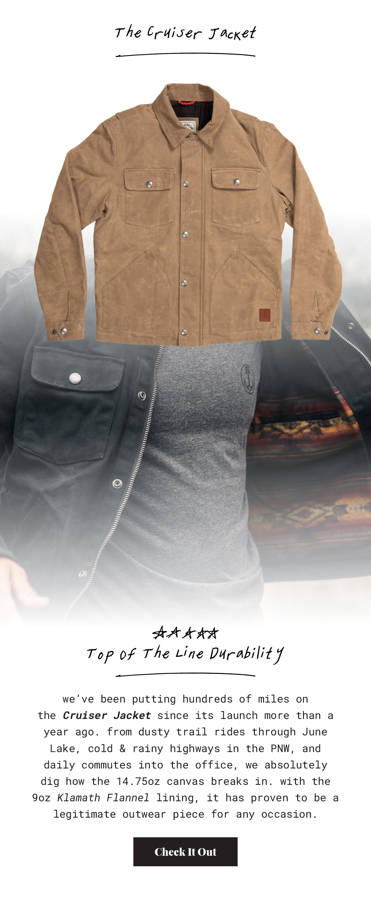The Cruiser Jacket: Top-Rated and Top-Seller