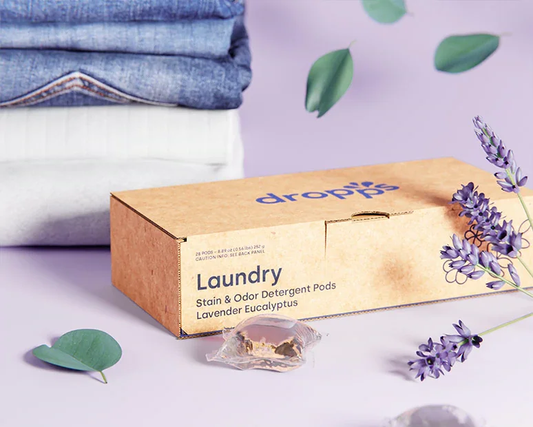 Stain & Odor Laundry Detergent Pods, Lavender Eucalyptus