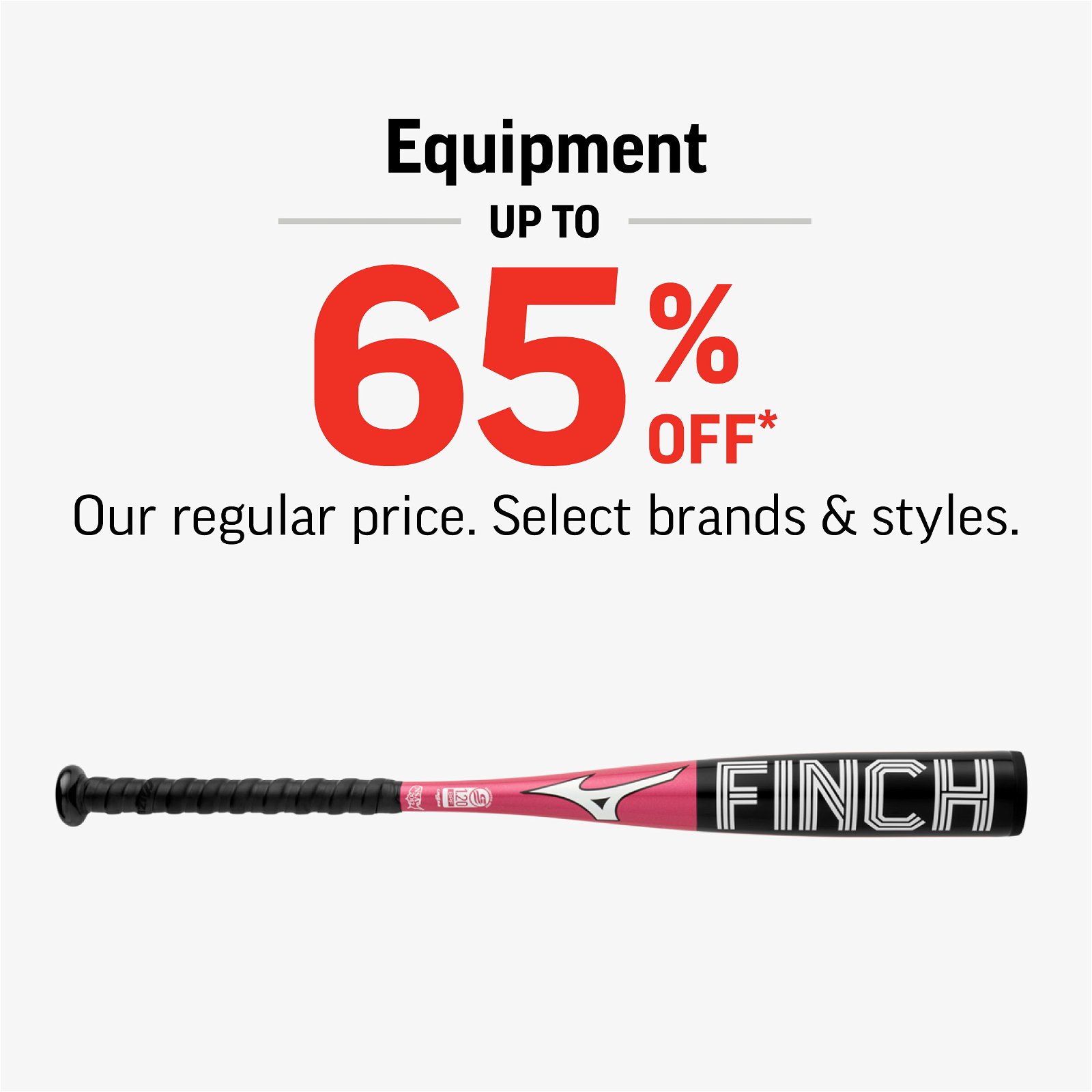 EQUIPMENT UP TO 65% OFF
