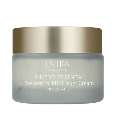 Product - INIKA PHYTOFUSE RENEW RESVERATROL RICH NIGHT CREAM