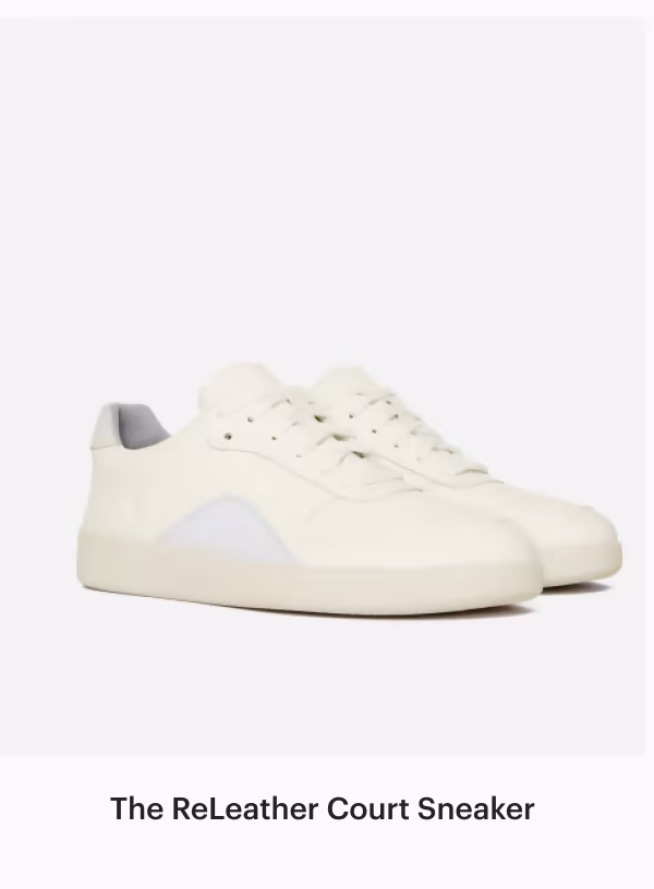 The ReLeather Court Sneaker