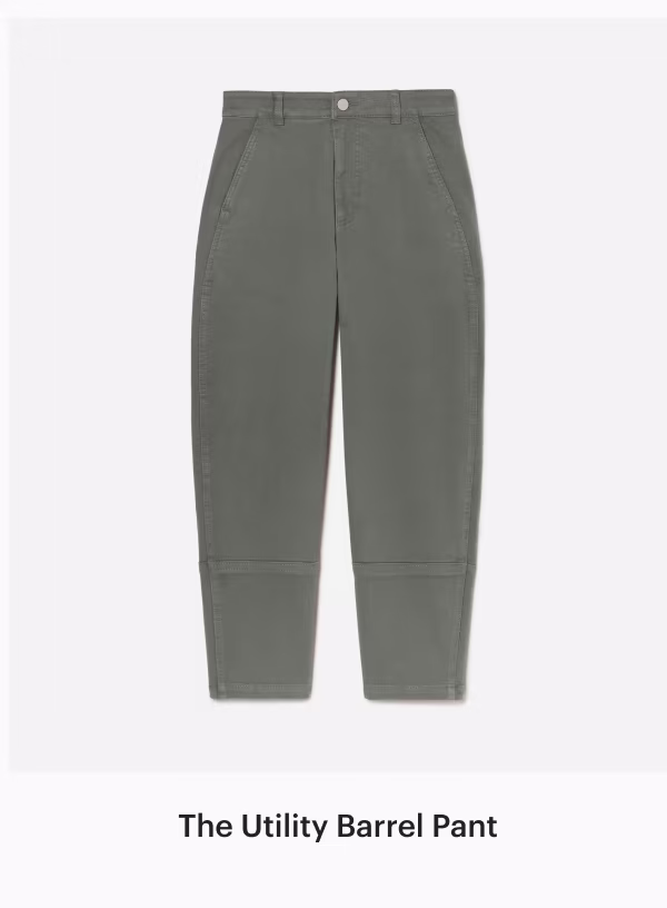 The Utility Barrel Pant