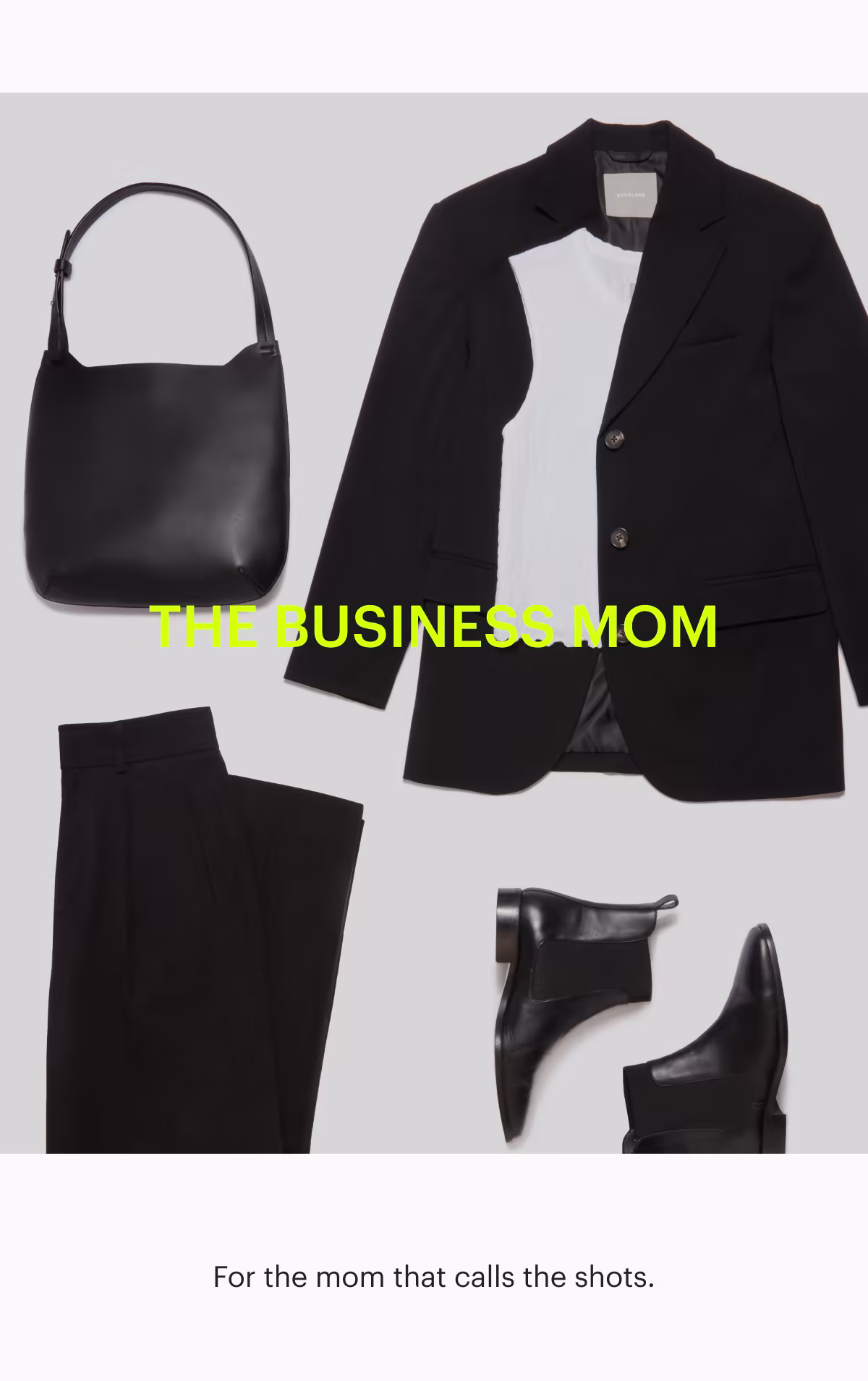 
The Business Mom
For the mom that calls the shots.