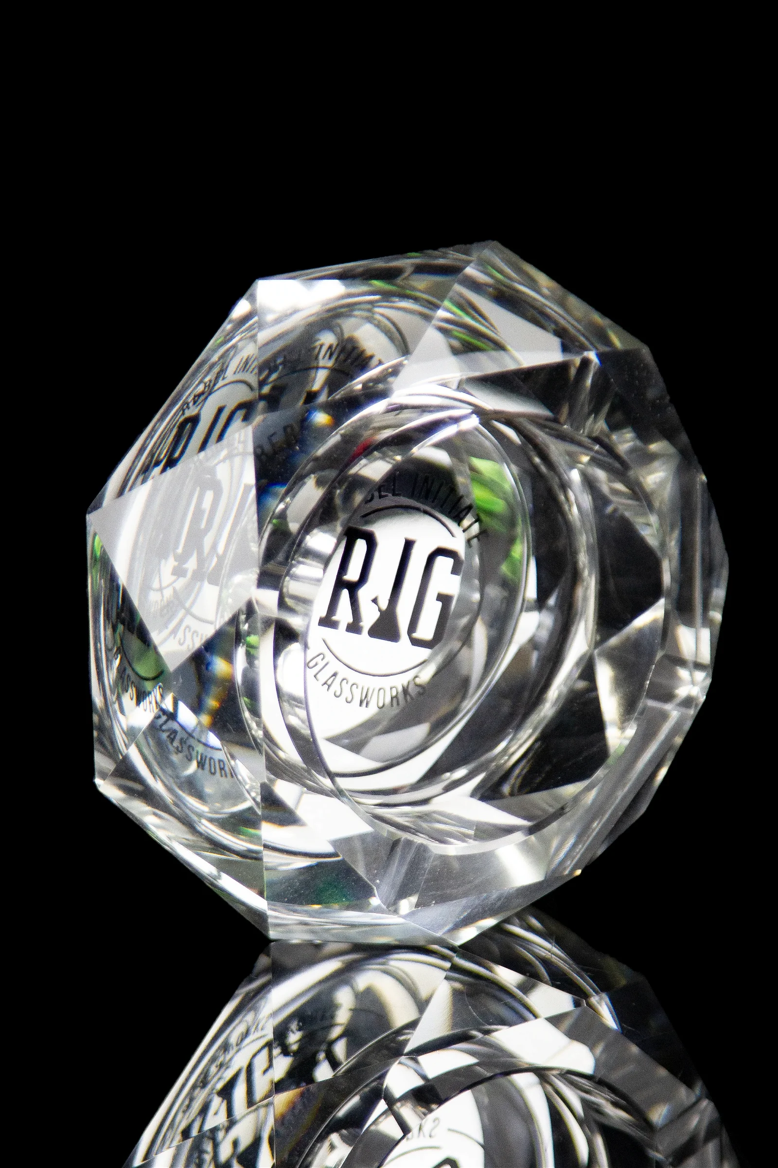 Image of Rebel Initiate Glassworks Crystal Ashtray
