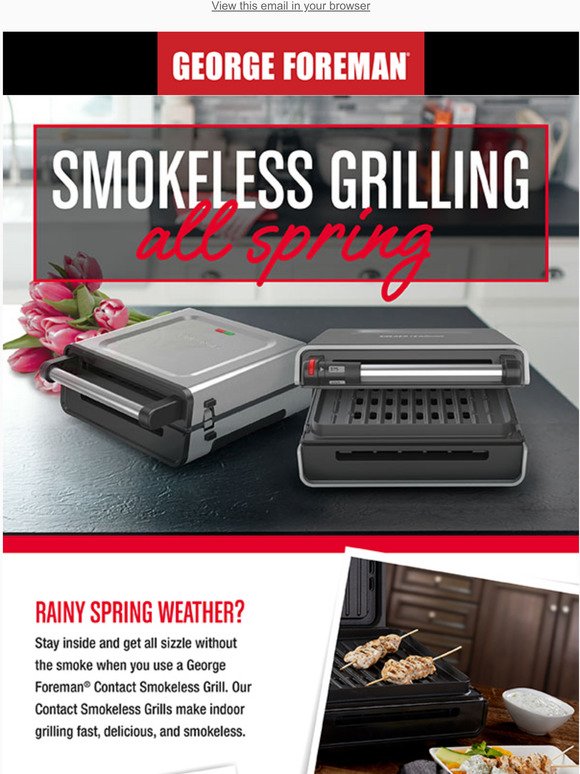 Spring showers dont have to put a damper on your grill time.