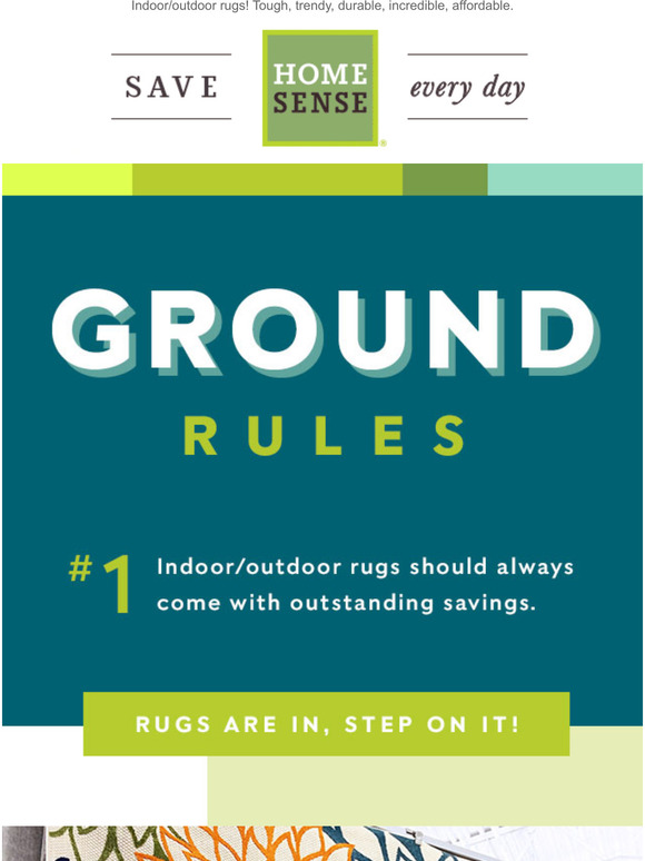 Homesense These rugs go all OUT! With savings too. Milled