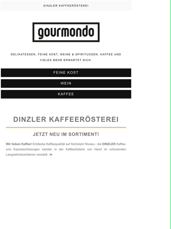  DINZLER - Jetzt im Sortiment!