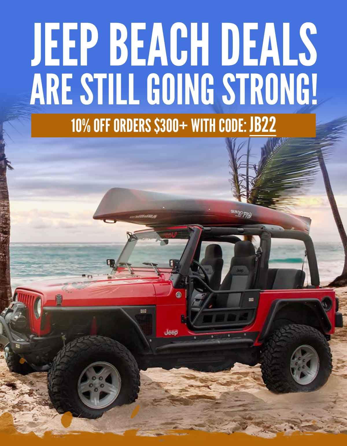 Jeep Beach Deals Are Still Going Strong! Enjoy Exclusive Savings Only At Morris 4x4 Center!