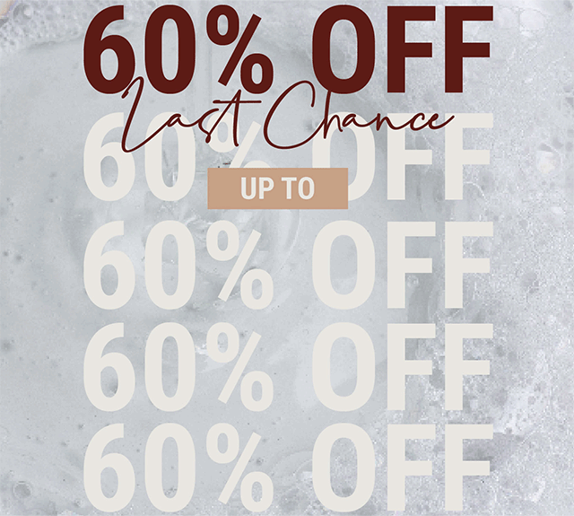 Up To 60% Off !