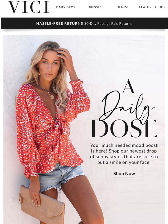 Vici Your Daily Dose Of Fab NEW Looks Milled