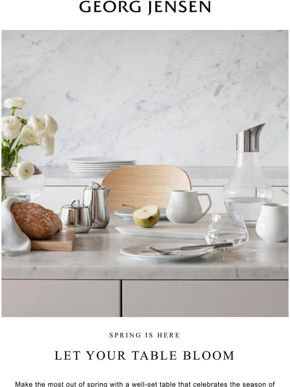 Jensen Set Your Table for Spring Milled