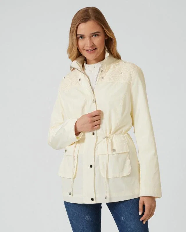 Outdoor-Jacke mit Spitze