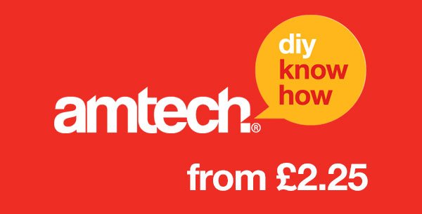 Amtech - DIY Know How - From £2.25