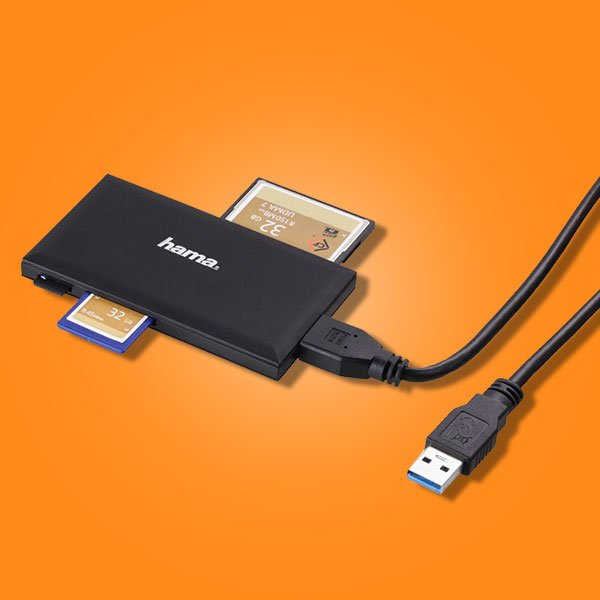 USB 3.0 Multi-Card Reader SD / MICRO / CF - Only £16.49