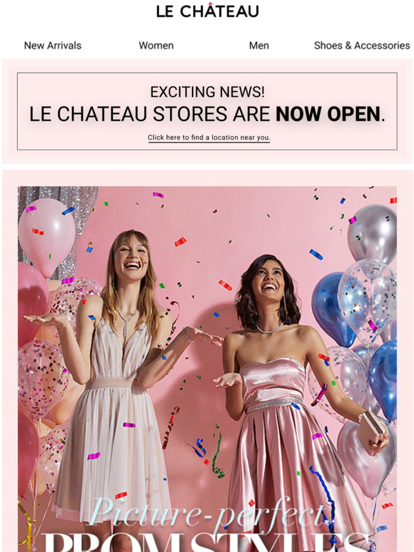 Le Chateau Stores Inc.: Prom-perfect styles for a memorable night | Milled