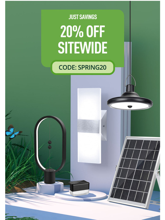 Score Huge Savings on Home Lighting for This Spring!