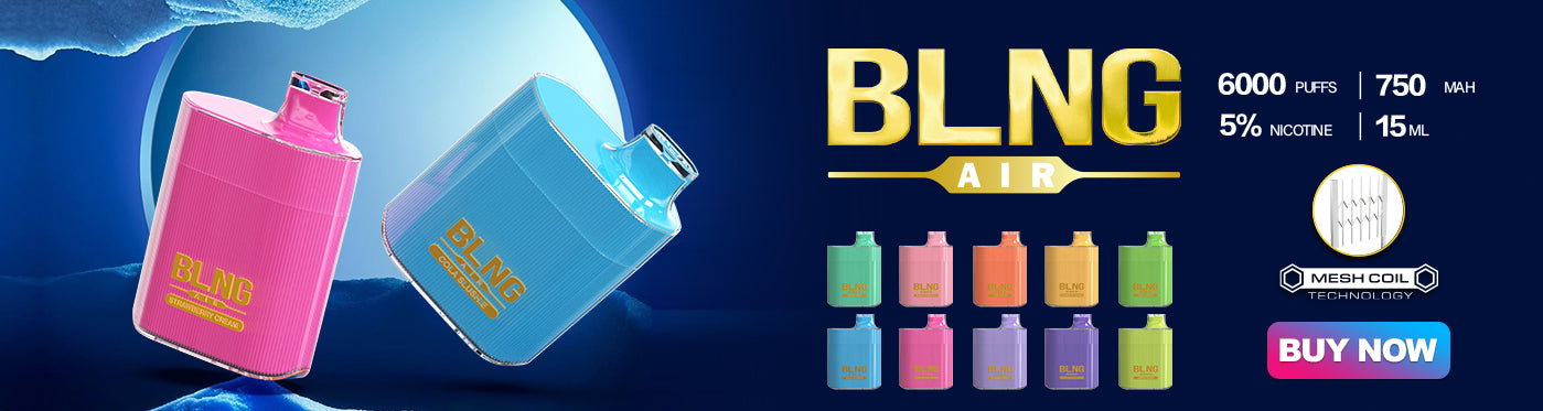 West Coast Vape Supply: BLNG Air Disposables Now Back In Stock !! | Milled