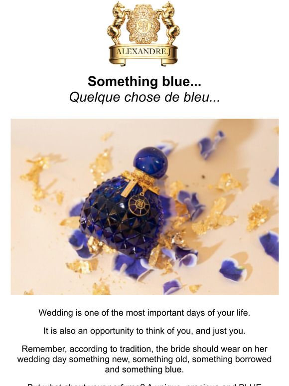 Quelque chose de bleu... 