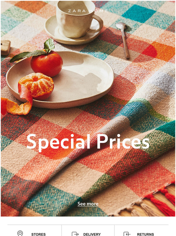 Zara Home Special Prices New products Milled