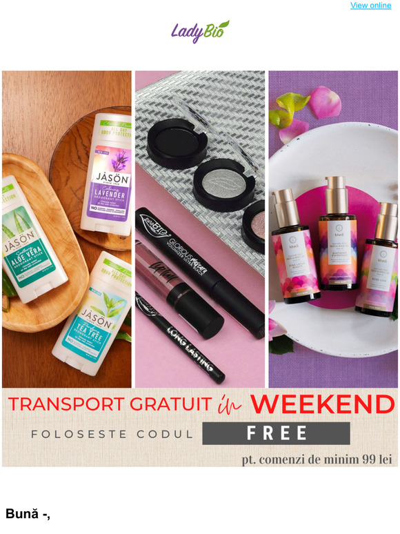 Transport GRATUIT in weekend