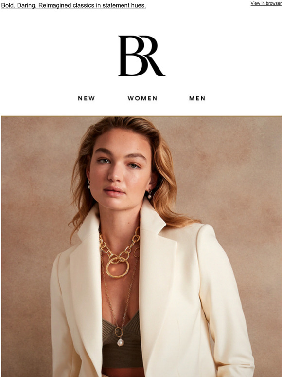 Banana Republic Suits That Make A Statement Milled