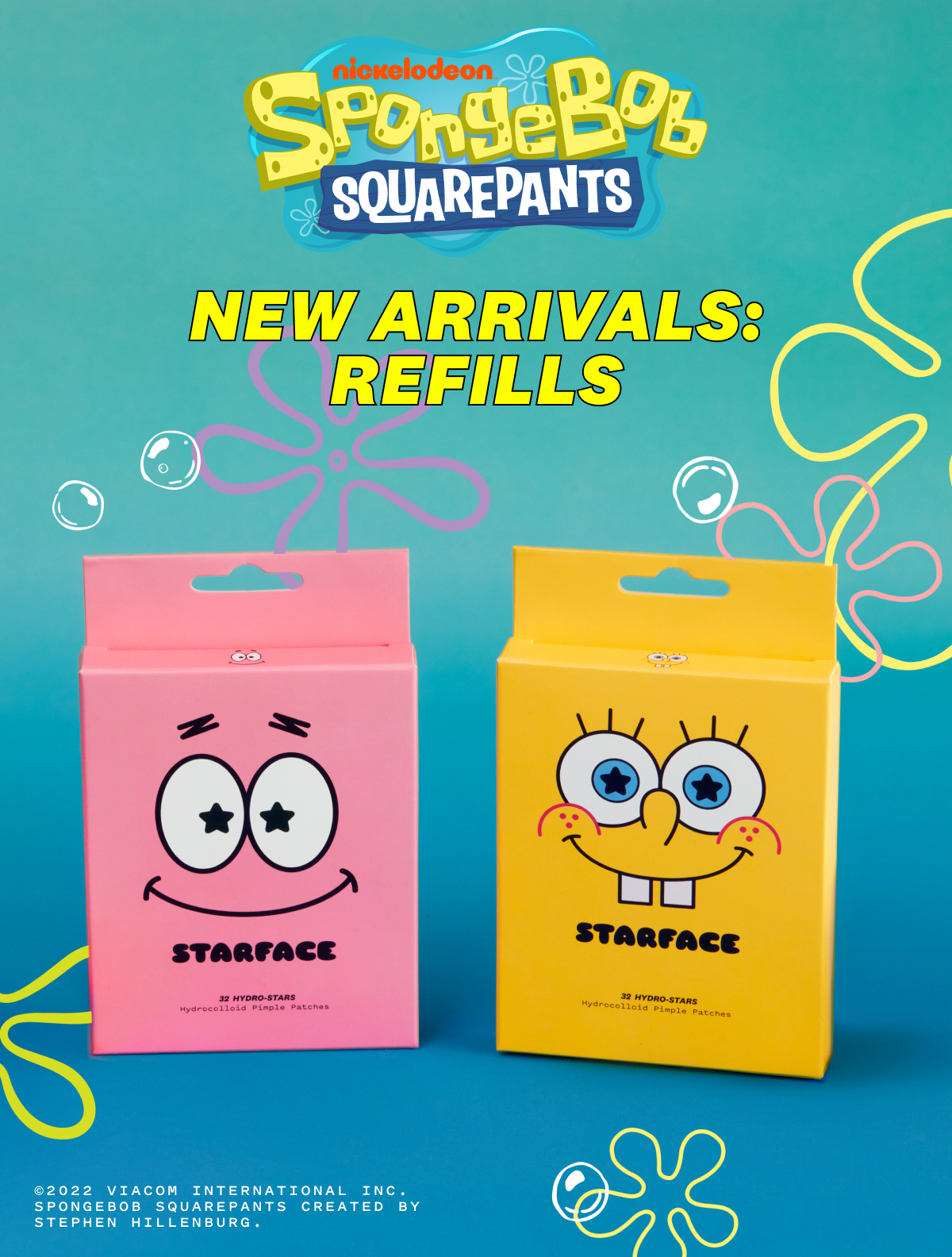 Starface STARFACE x SPONGEBOB REFILLS R HERE! Milled