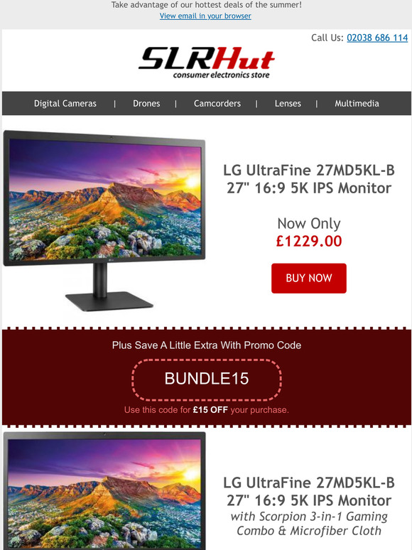 LG UltraFine Monitor Save BIG this Weekend!!