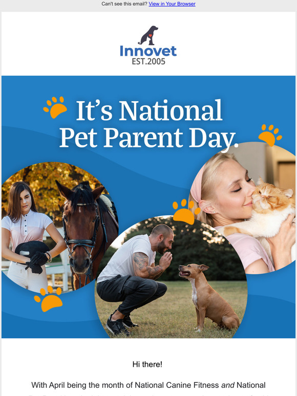 Its National Pet Parent Day!  
