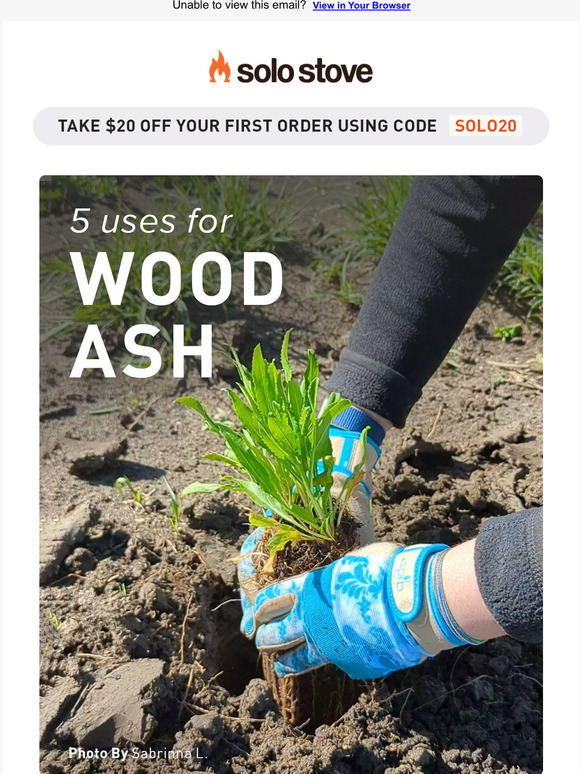 Solo Stove 5 Ways To Reuse Wood Ash Milled