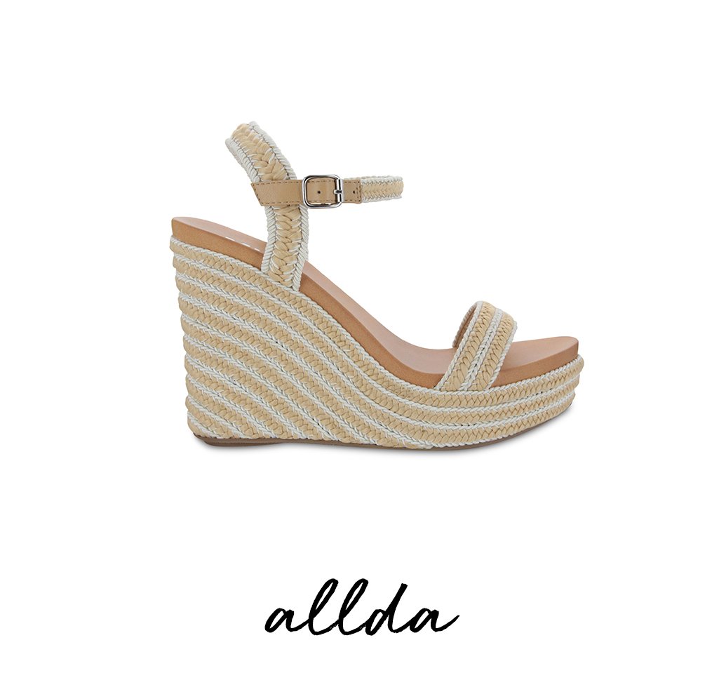 WOVEN NATURAL WEDGE
