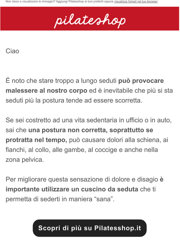 Siediti sano e migliora la tua postura!