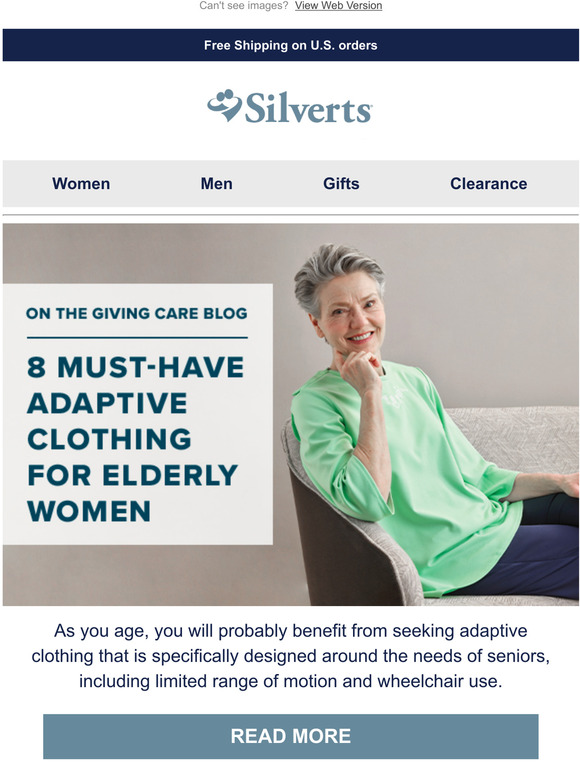 Silvert's 8 MustHave Adaptive Clothing Items For Elderly Women Milled