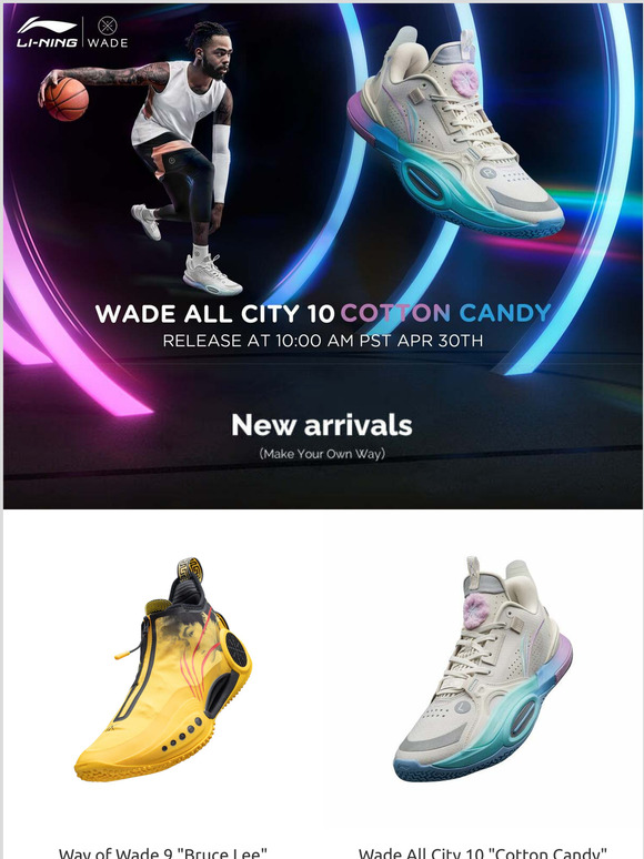 Li Ning Way of Wade: WADE ALL CITY 10 