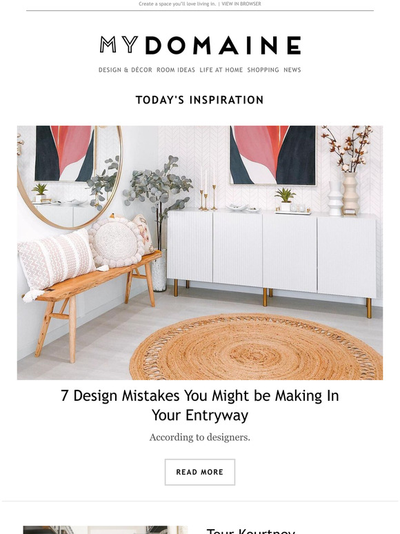 MyDomaine These are the entryway design mistakes you don't want to