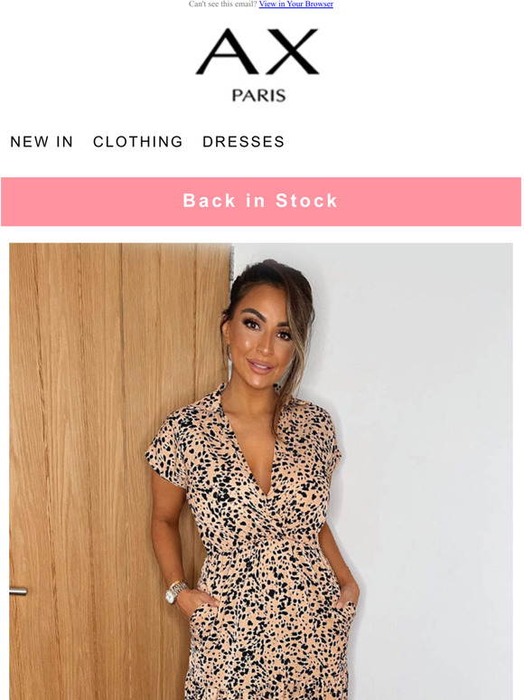 Back in Stock 